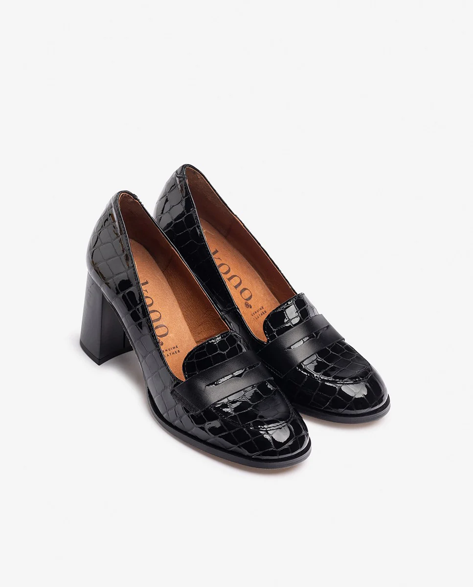 Zapato de tacón LOIR-003 negro - Image 3