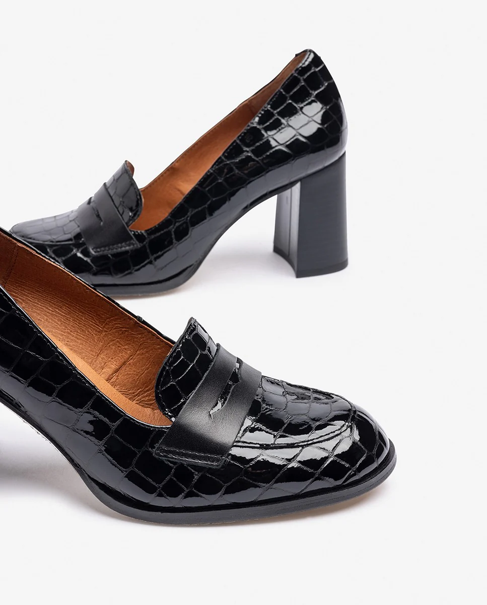 Zapato de tacón LOIR-003 negro - Image 6