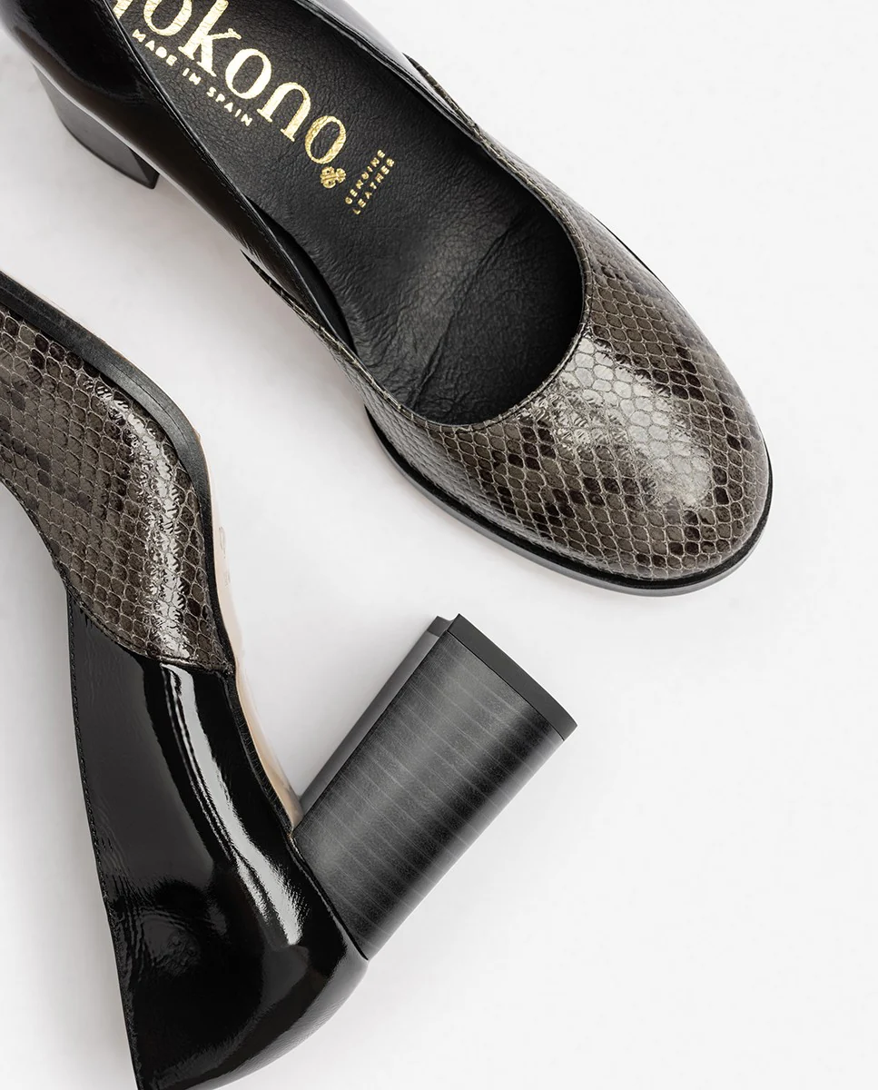 Zapato de tacón LOIR-004 negro - Image 5