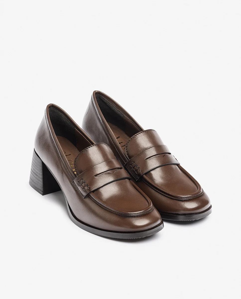 Zapato de tacón LUNA-001 marrón - Image 2