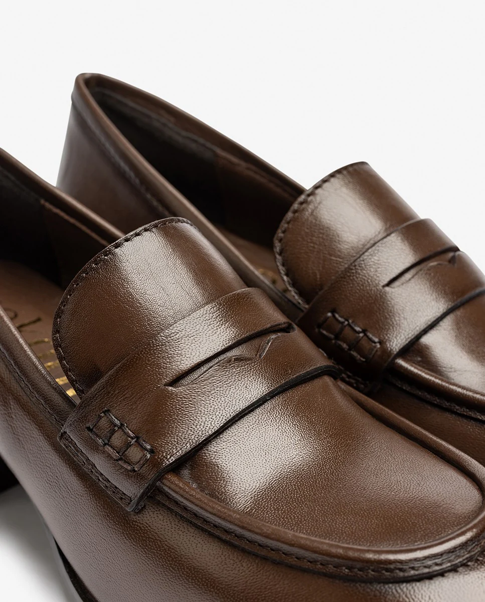 Zapato de tacón LUNA-001 marrón - Image 3