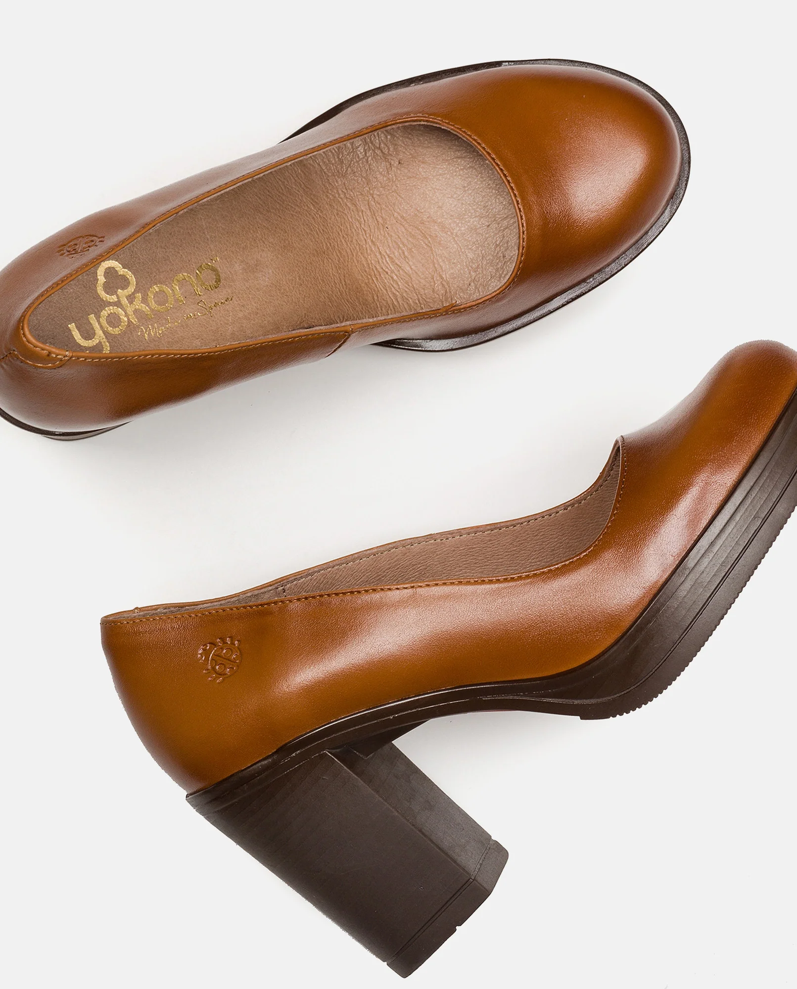 Zapato de tacón PILSEN-007 CUERO - Image 5