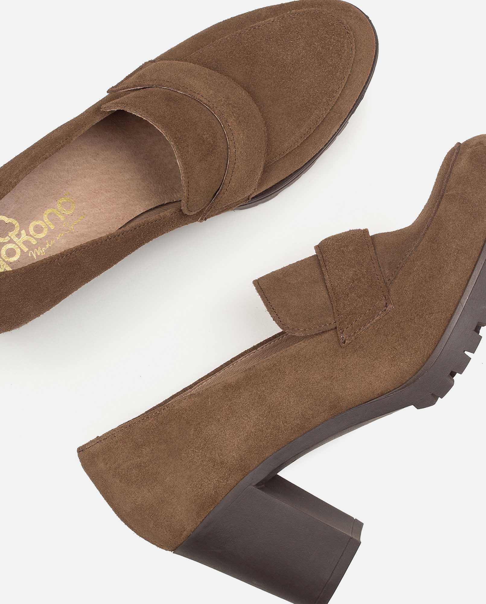 Zapato de tacón PRAGA-013 marrón - Image 7