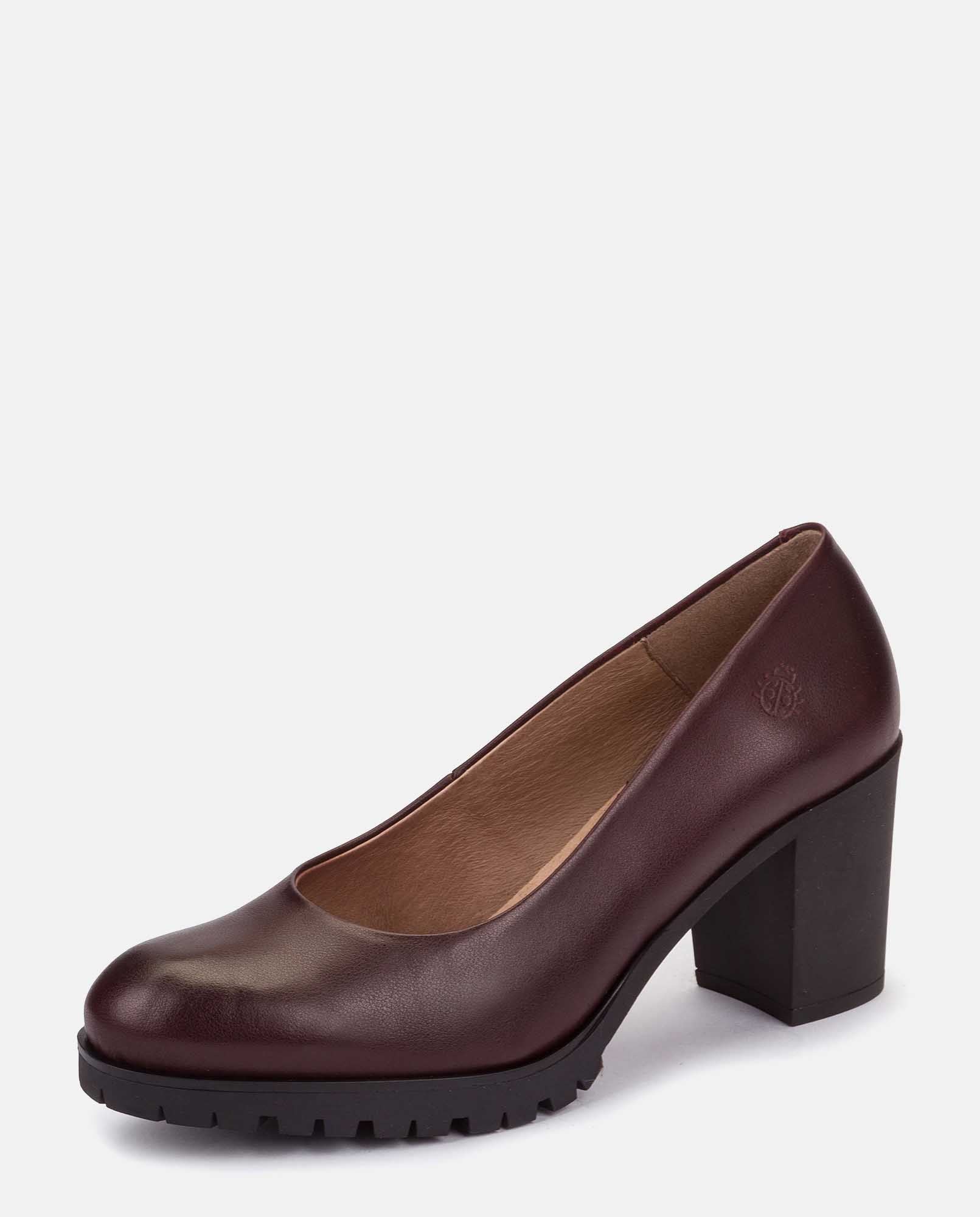 Zapato de tacón PRAGA-020 burdeos - Image 7