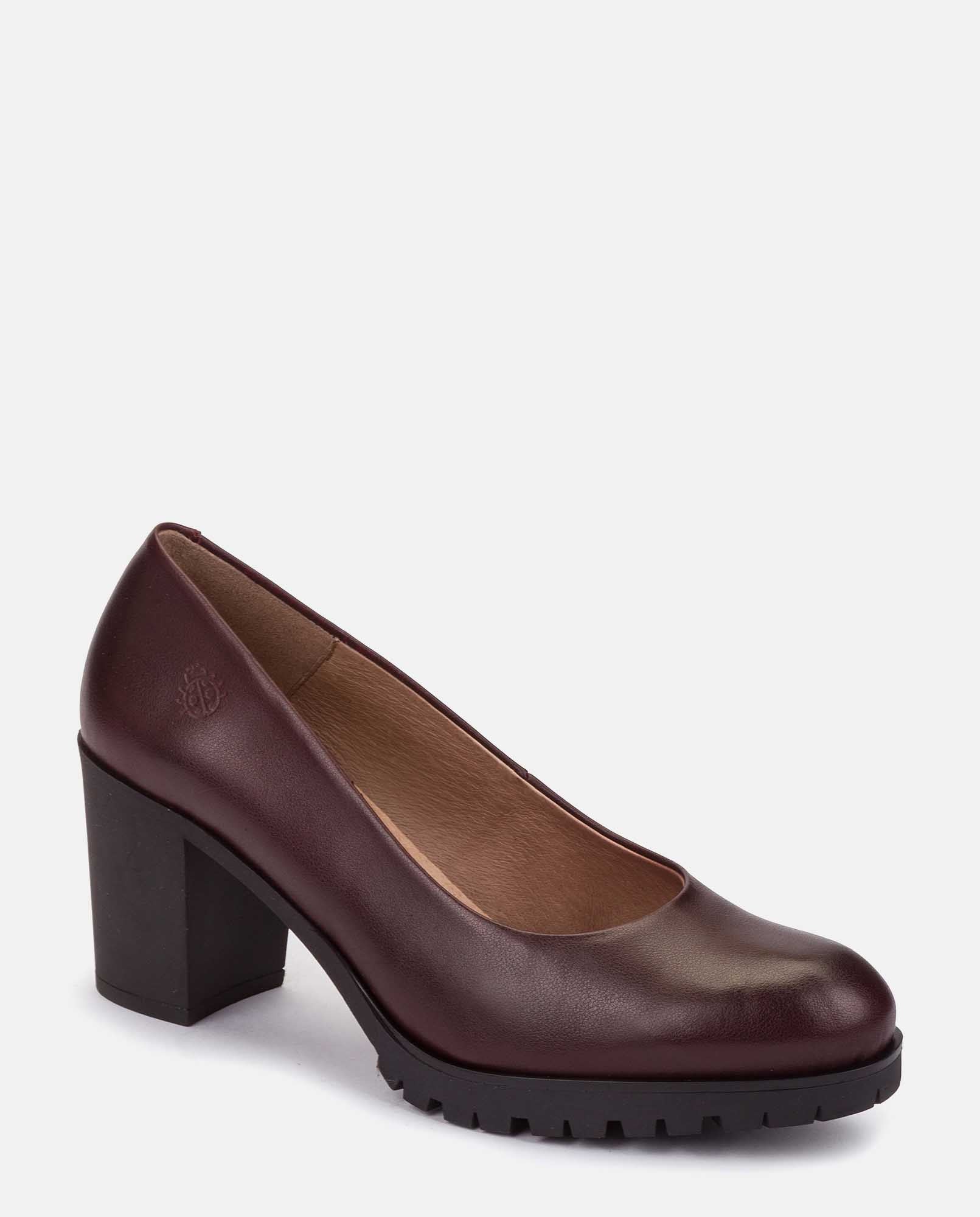 Zapato de tacón PRAGA-020 burdeos - Image 8