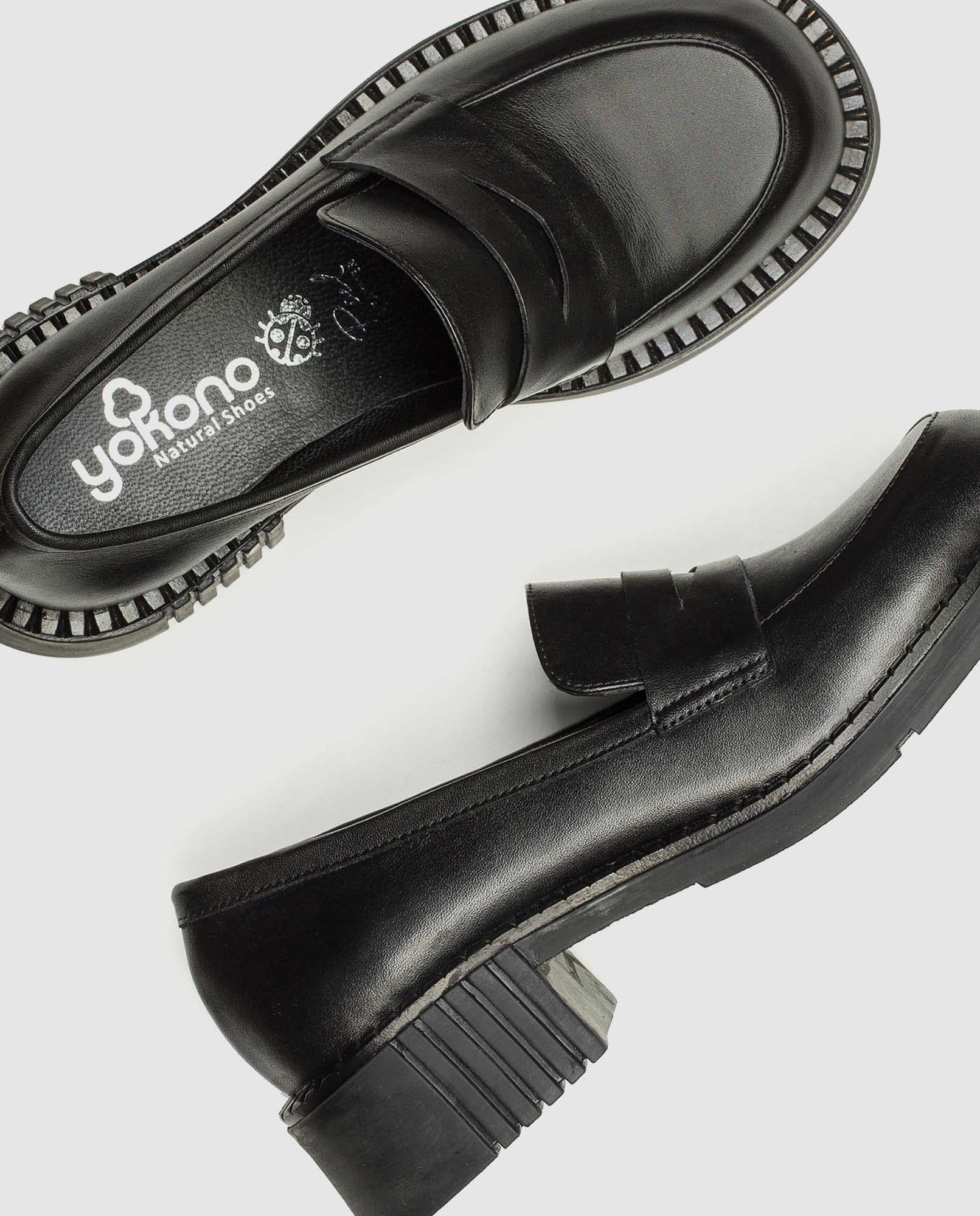 Zapato de tacón Yumara 001 negro - Image 5