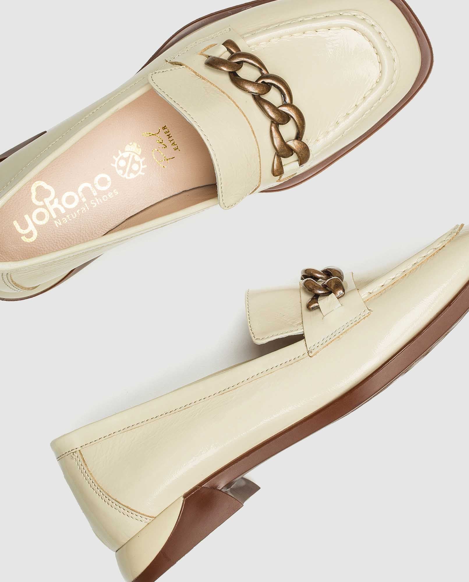 Zapato plano Amira 001 beige - Image 5