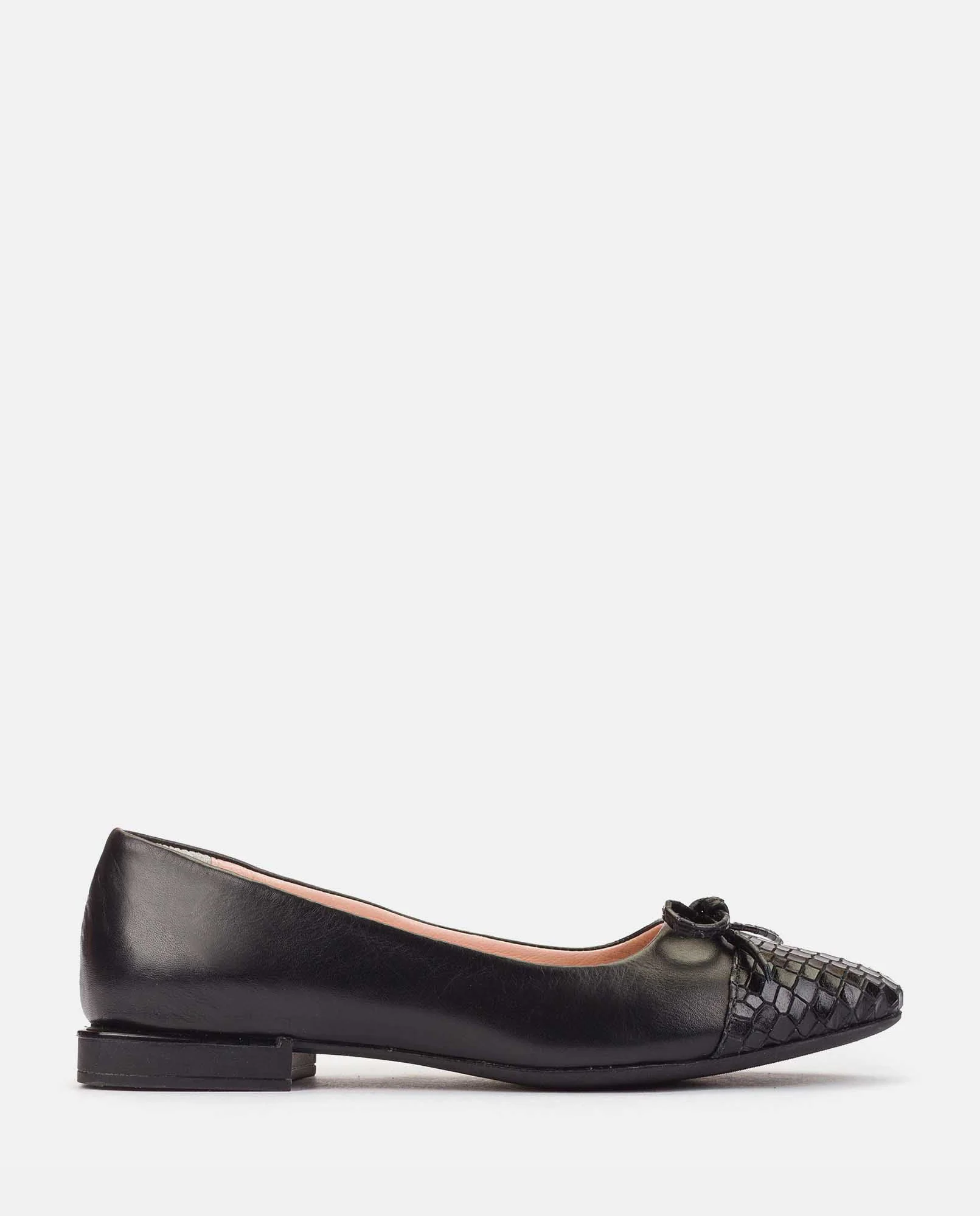Zapato plano Canada 001 negro