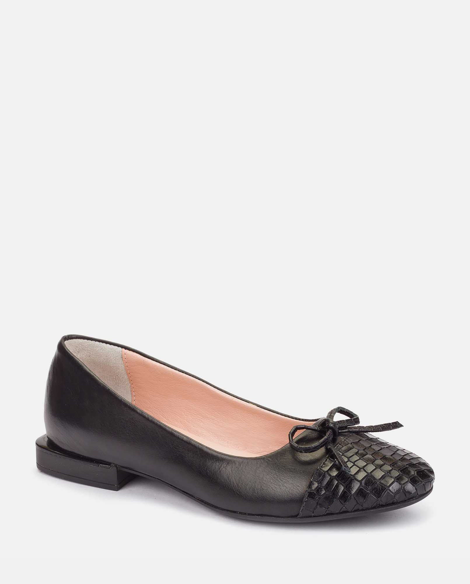 Zapato plano Canada 001 negro - Image 8