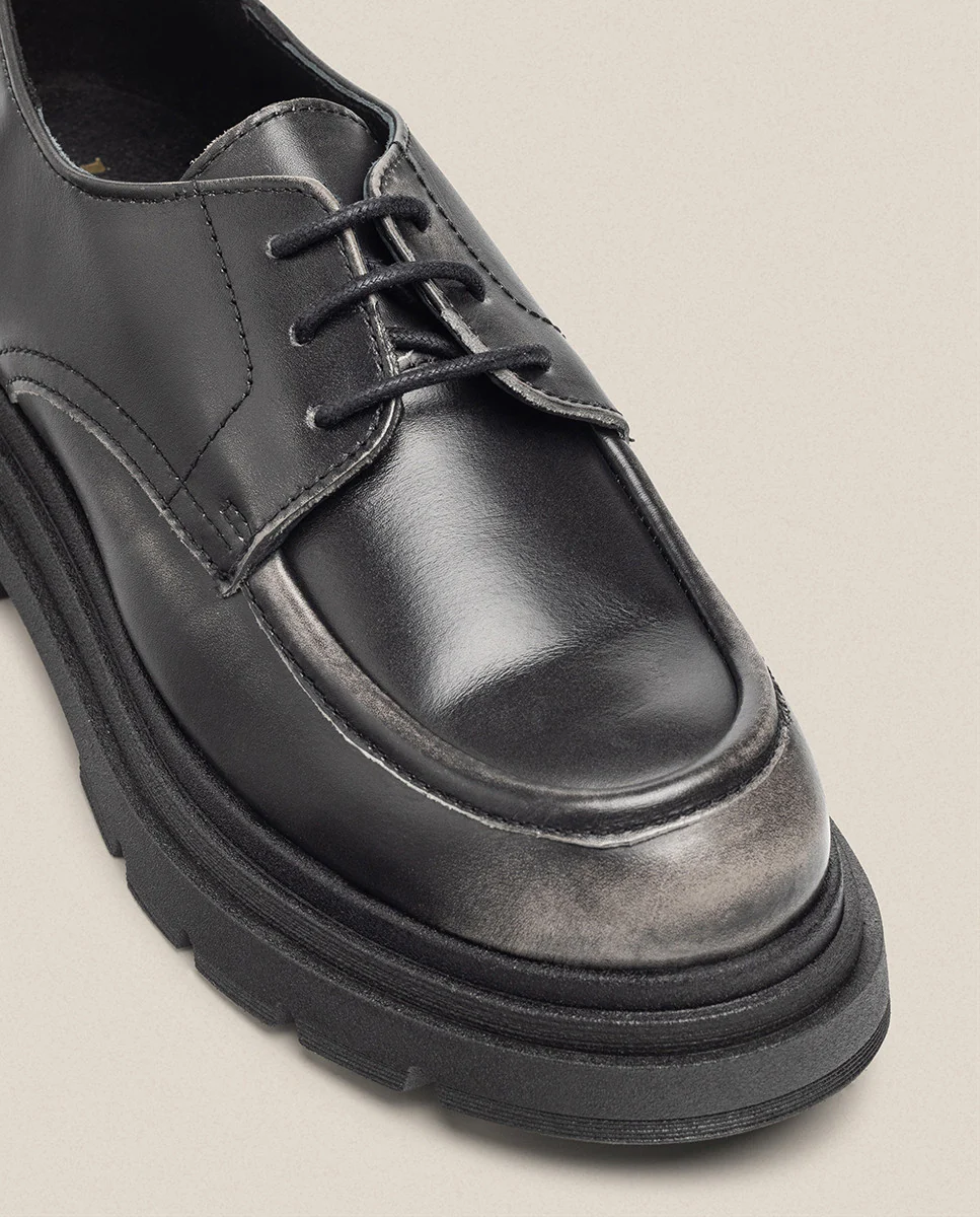 Zapato plano CHAM-002 gris - Image 2