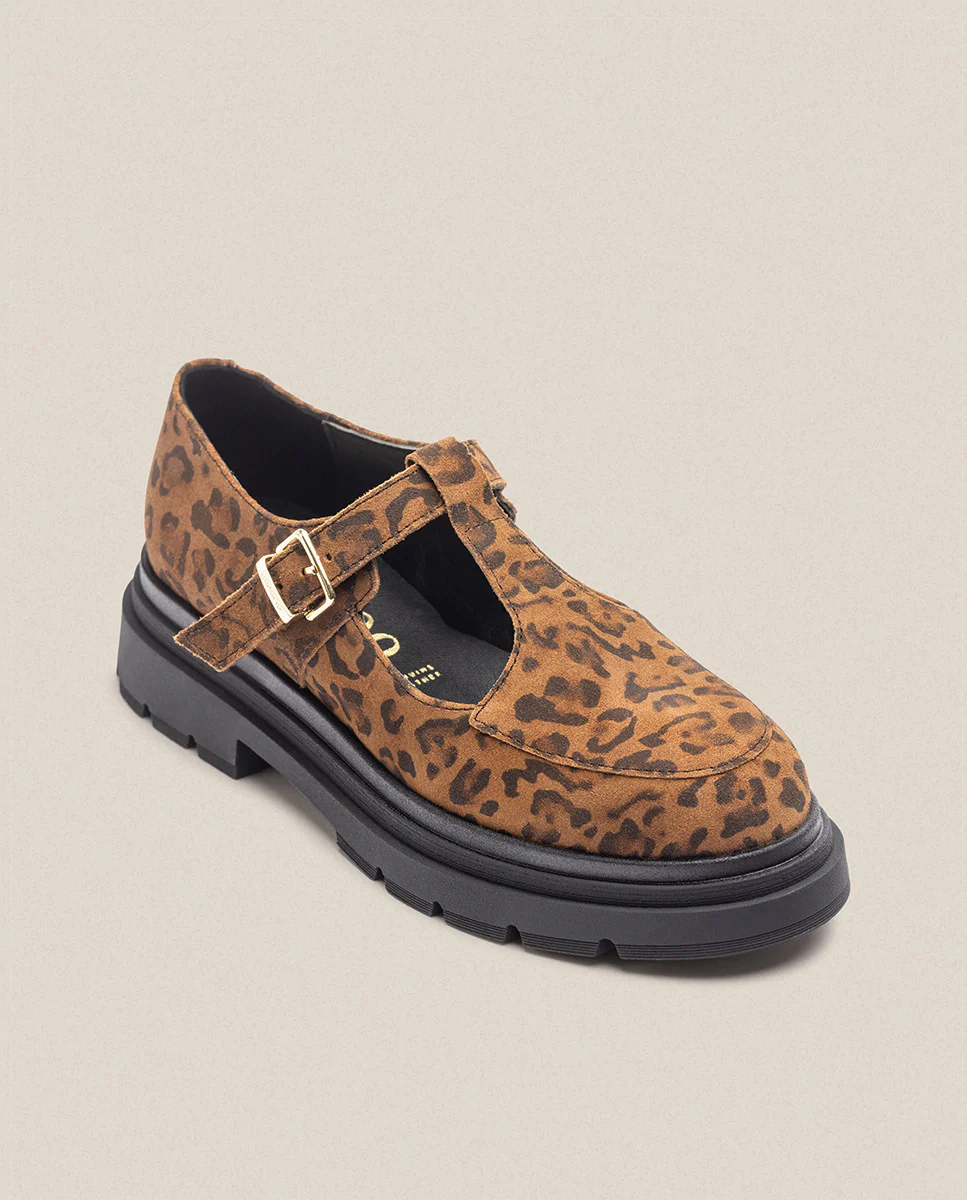 Zapato plano CHAM-003 leopardo - Image 2