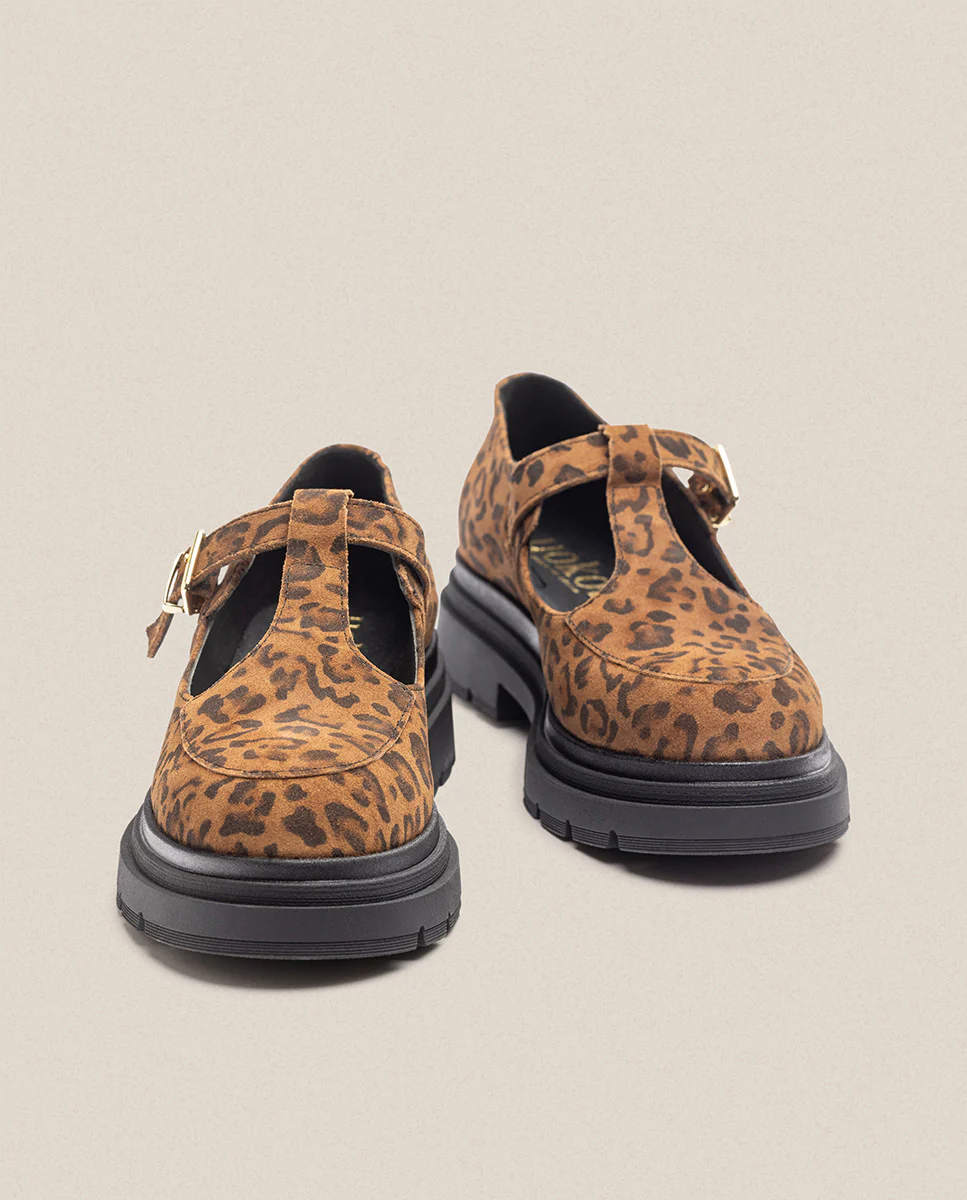 Zapato plano CHAM-003 leopardo - Image 5