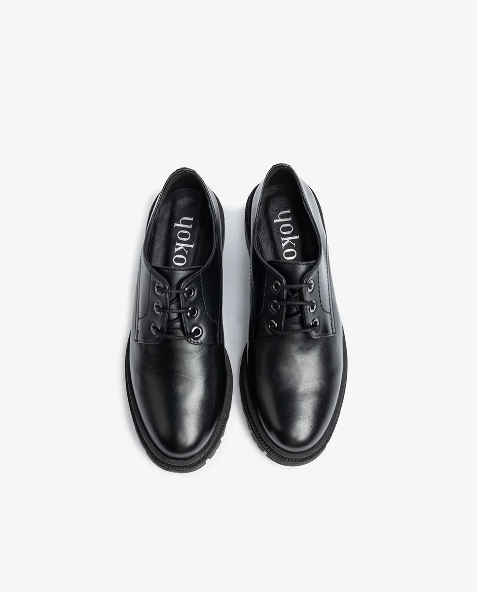 Zapato plano CHAM-005 negro - Image 5