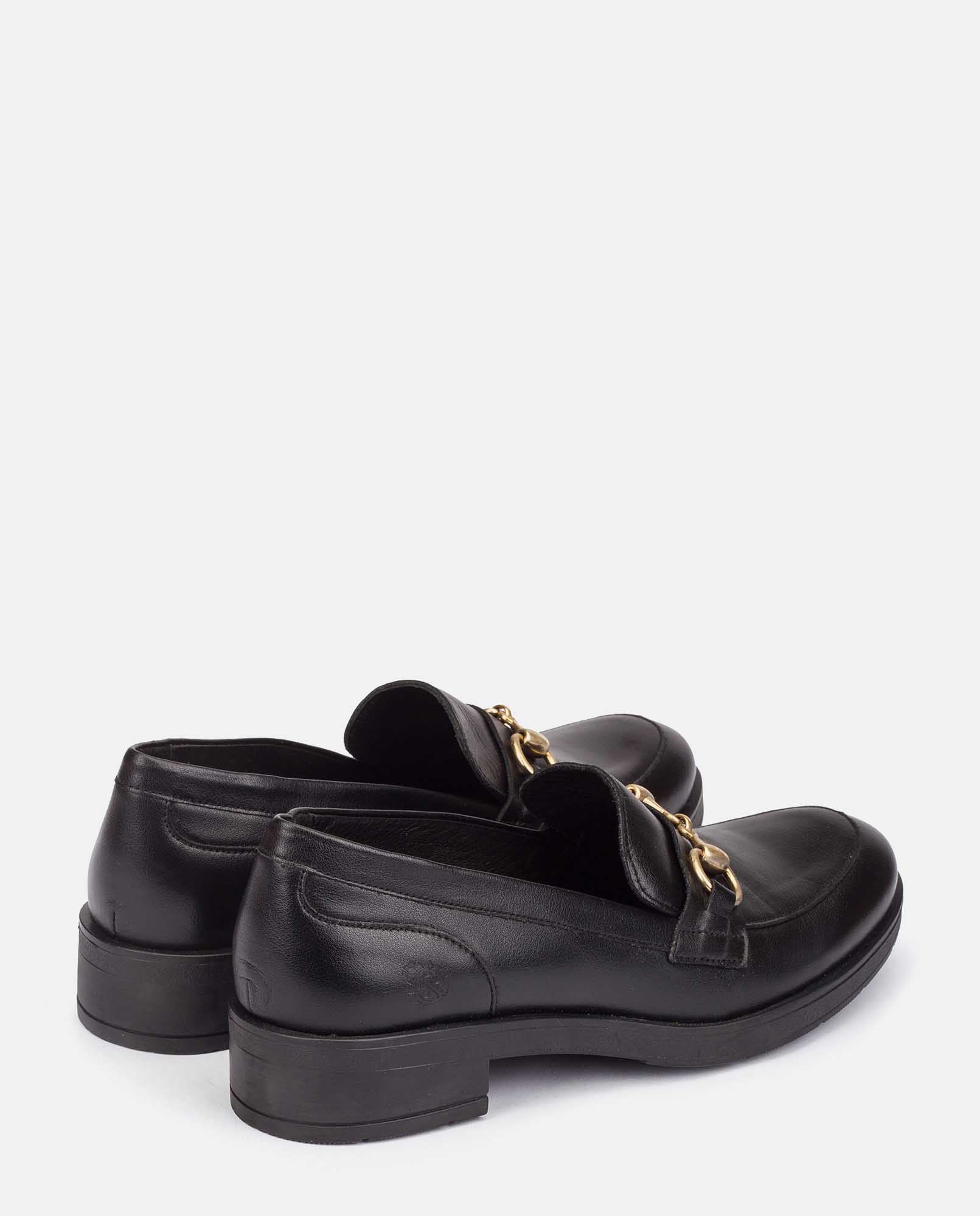 Zapato plano ELVAS-003 negro - Image 6