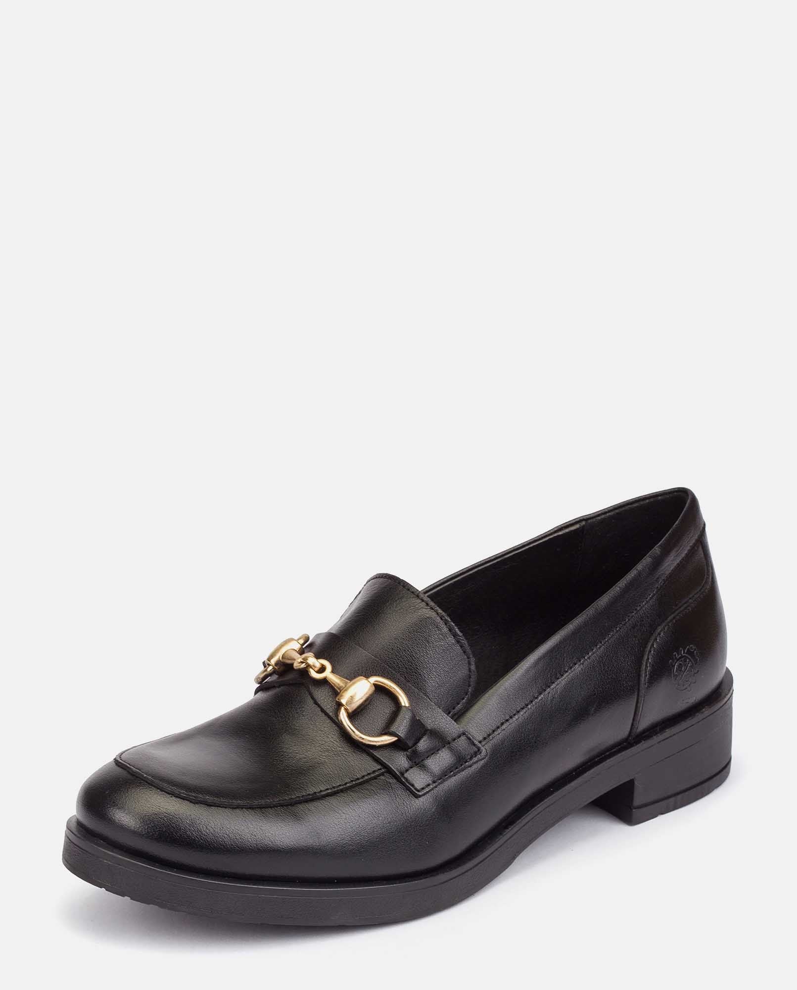 Zapato plano ELVAS-003 negro - Image 9
