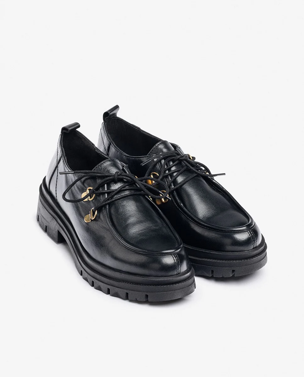Zapato plano LAN-223 negro - Image 3