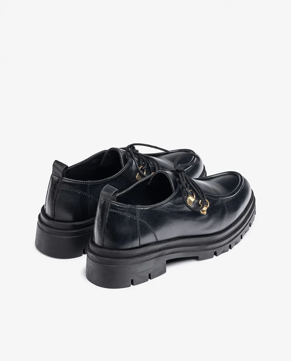 Zapato plano LAN-223 negro - Image 5