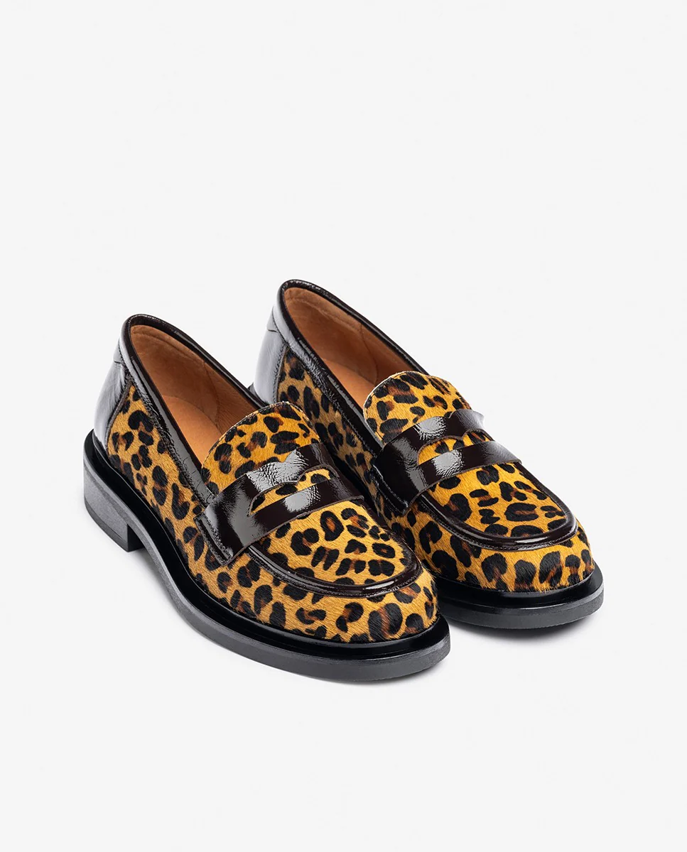 Zapato plano LEI-003 marrón - Image 2