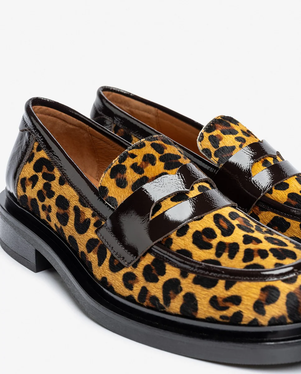 Zapato plano LEI-003 marrón - Image 3