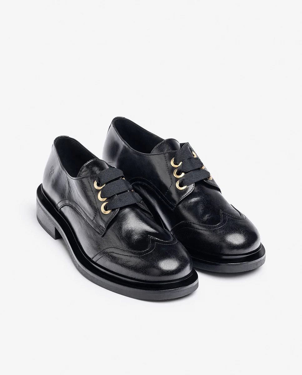 Zapato plano LEI-004 negro - Image 2