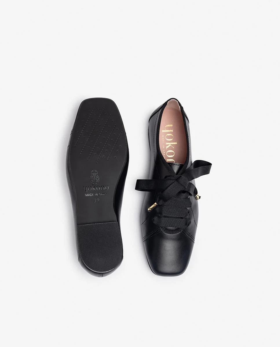 Zapato plano LENNA-101 negro - Image 5