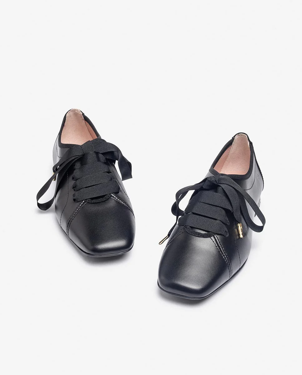Zapato plano LENNA-101 negro - Image 6