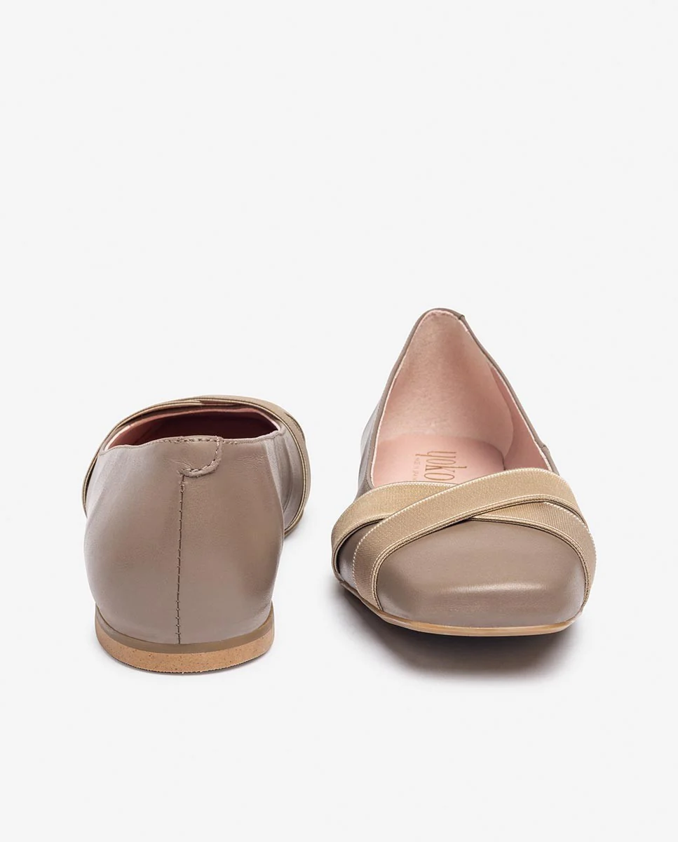 Zapato plano LENNA-102 beige - Image 6