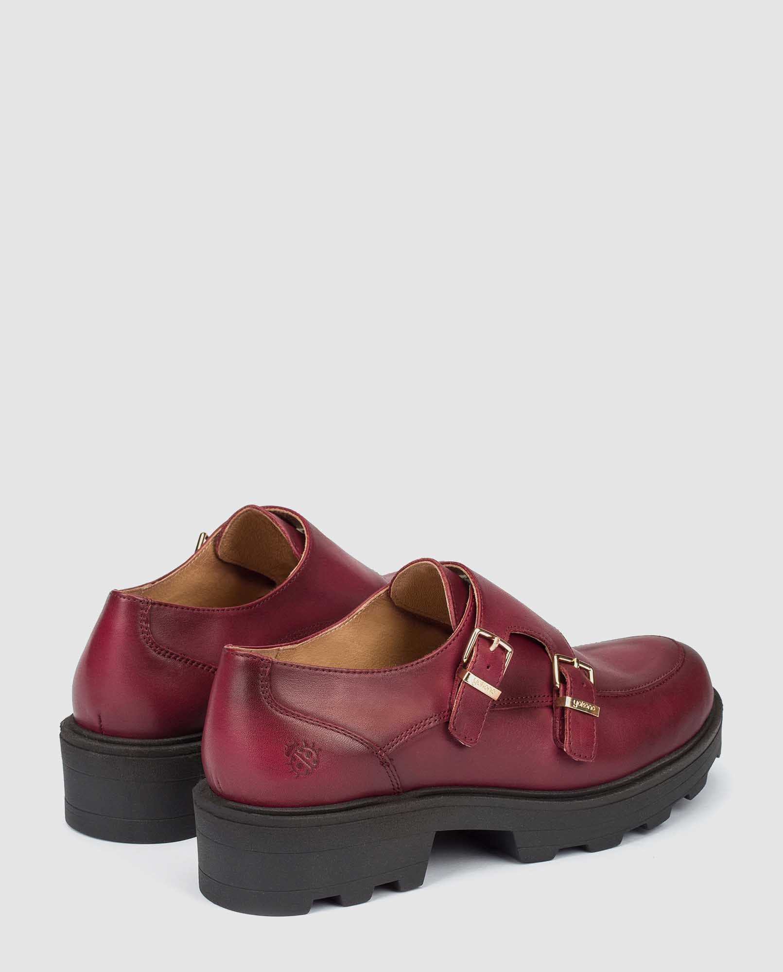 Zapato plano Madrid 003 burdeos - Image 4