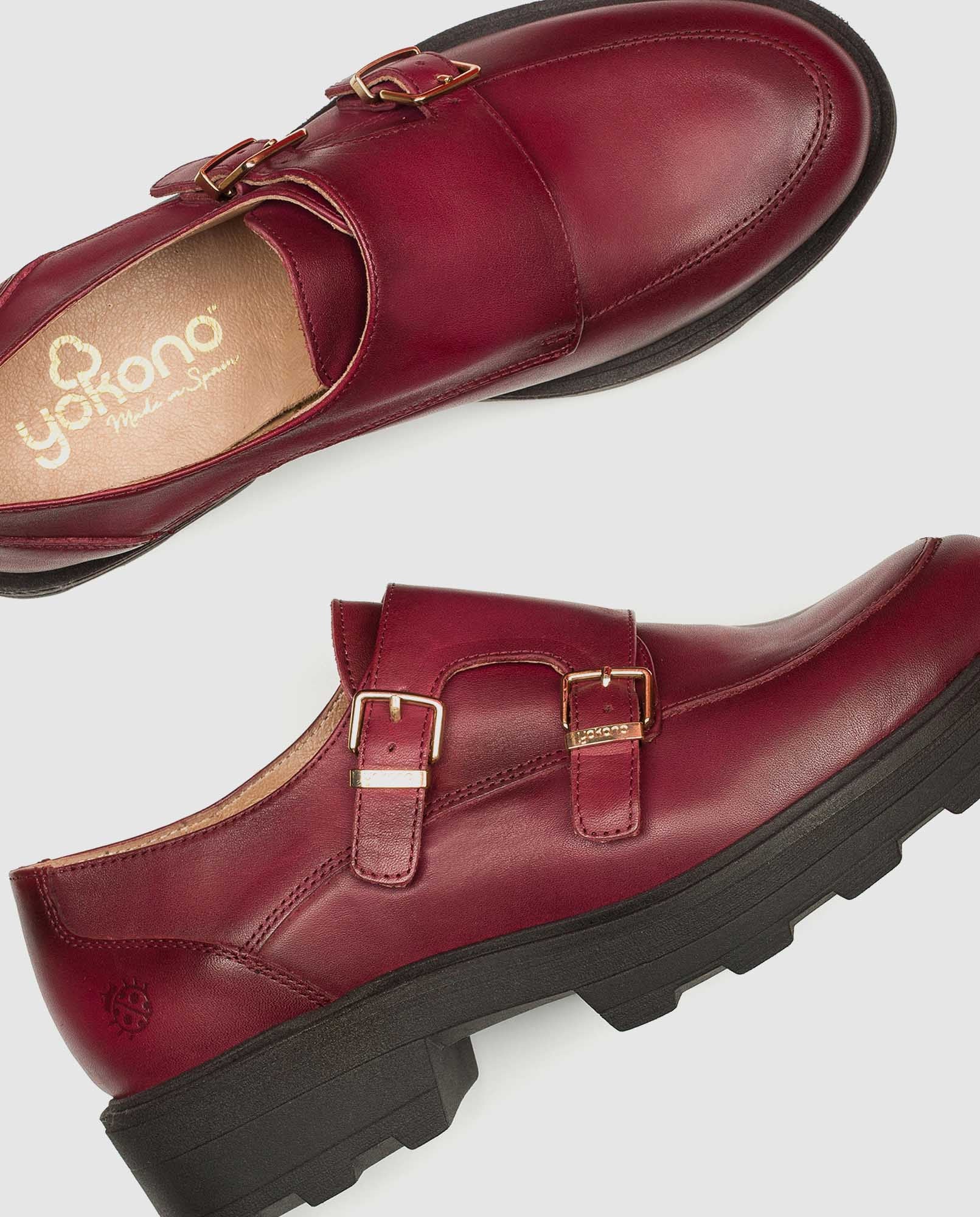 Zapato plano Madrid 003 burdeos - Image 5
