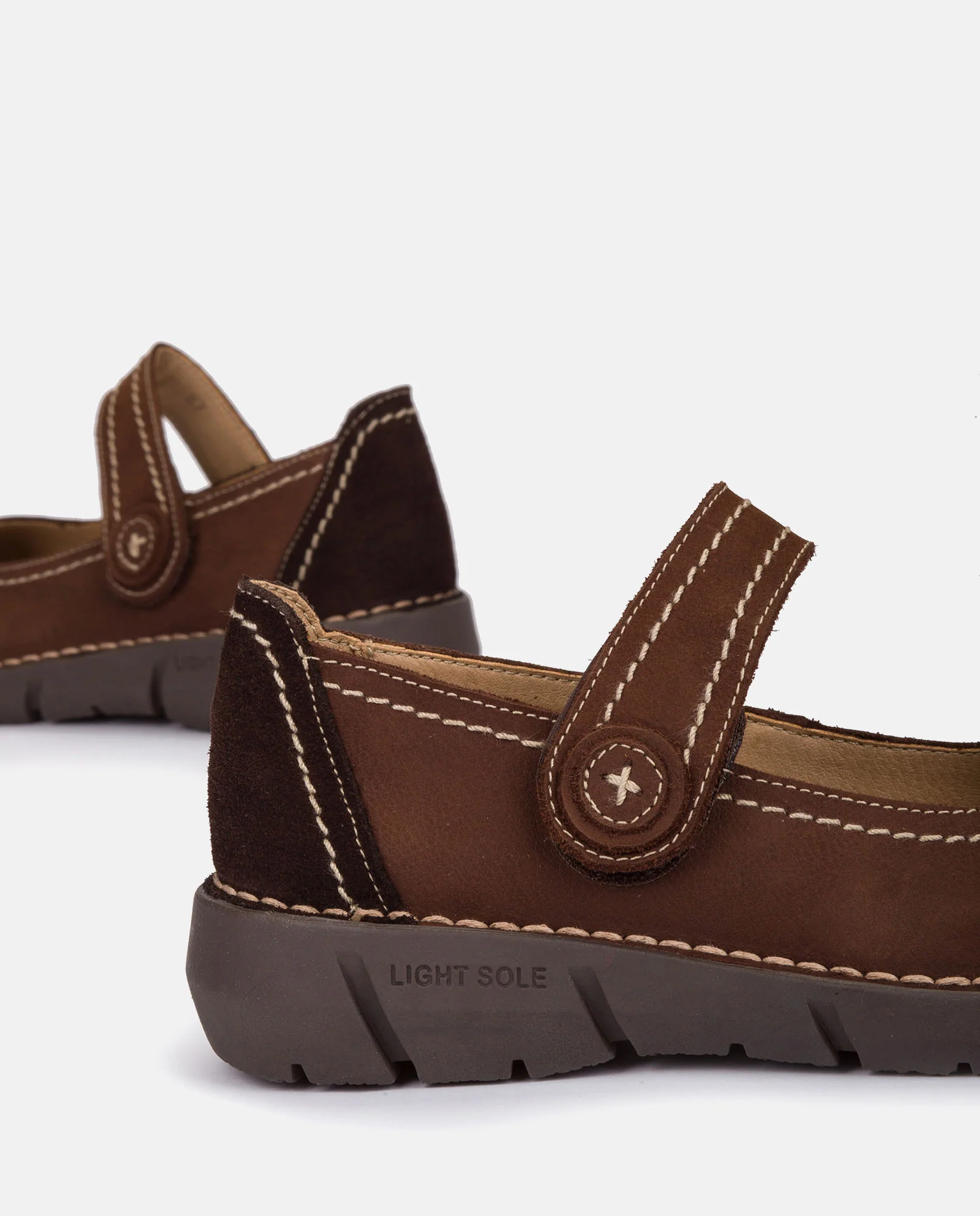 Zapato plano Olba 005 marron - Image 3