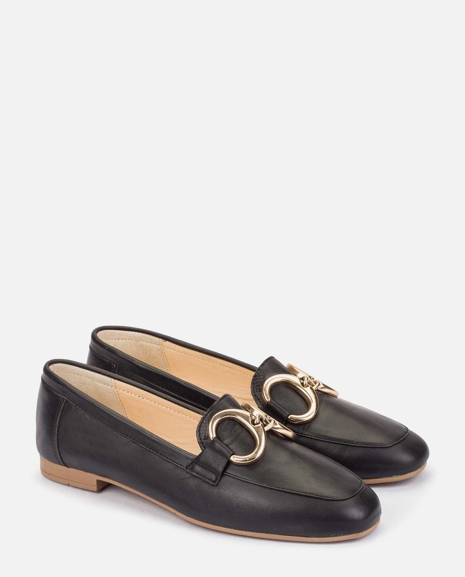 Zapato plano Regina 001 negro - Image 2