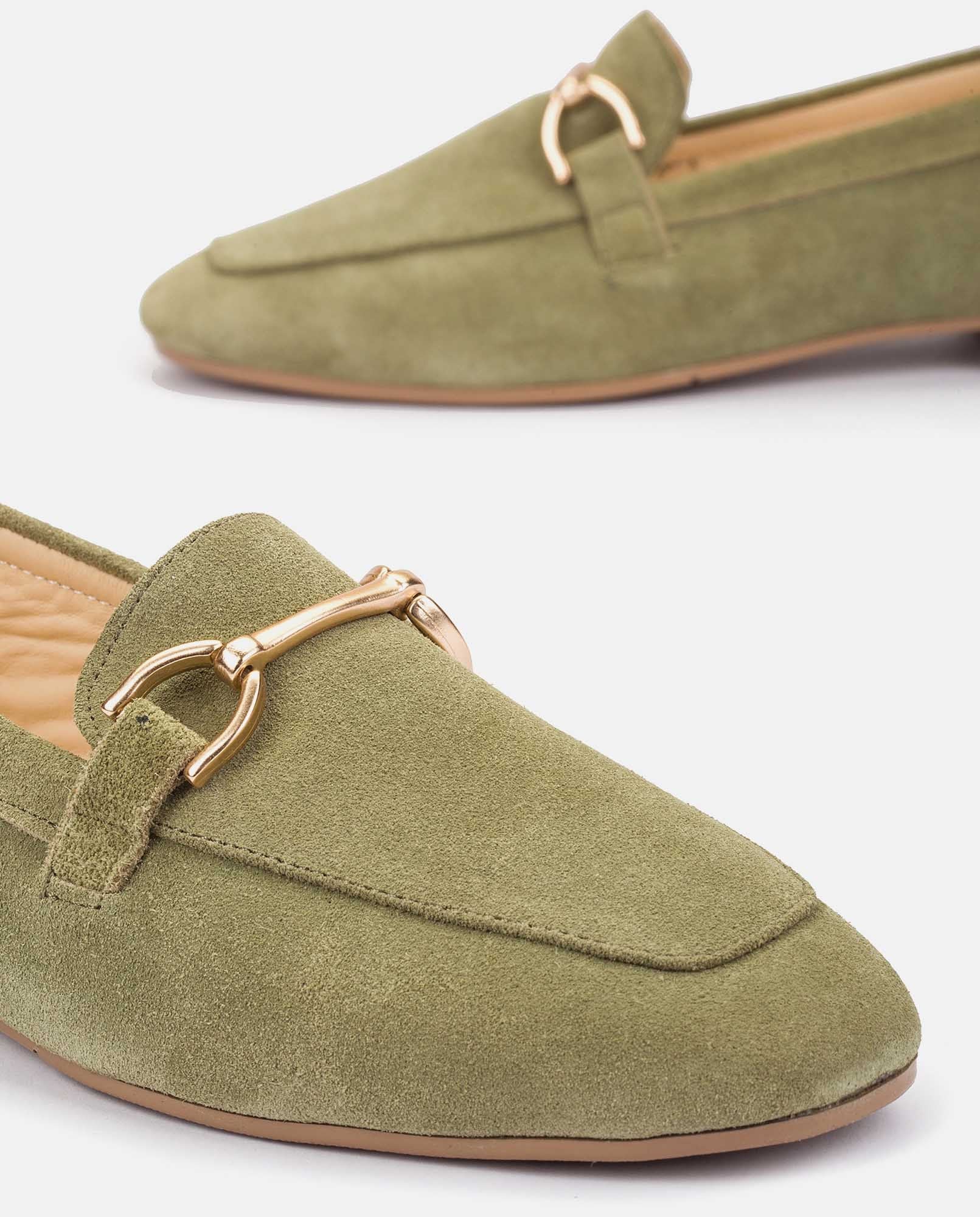Zapato plano Regina 002 verde - Image 3